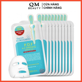 Hộp 10 mặt nạ Mediheal P.D.F AC-Dressing Ampoule Mask EX 25ml, cho da mụn - QM Beauty