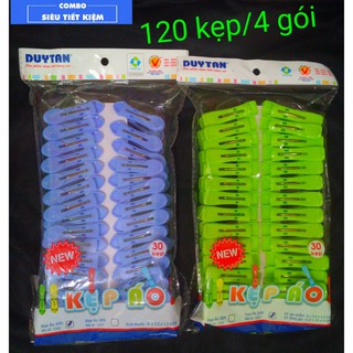Kẹp áo Duy Tân Combo 120c/4 gói Loại Lớn