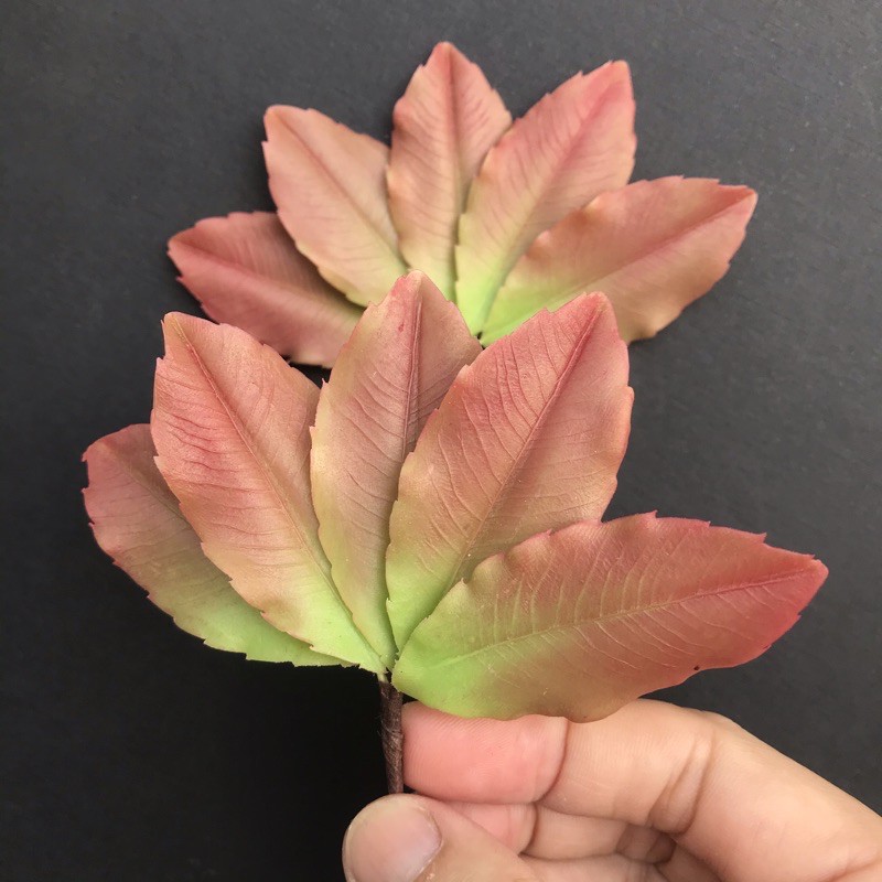 LÁ MAI/ ĐÀO GIẢ BẰNG ĐẤT SÉT