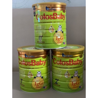 ( Có Tích Điểm)Sữa Colosbaby Gold 1000 lgG 800g .Đủ loại 0+ 1+ 2+( Date mới nhất 2024)