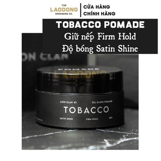 [CHÍNH HÃNG] Sáp vuốt tóc Lion Clan Grooming Oil Based Pomade 80g