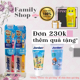 [Hàng Chính Hãng] 1 Bàn Chải Jordan Buddy Cho Bé.