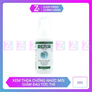 Kem Thoa Giảm Sưng Đau Khớp Tức Thì Crux (tuýp 50g)