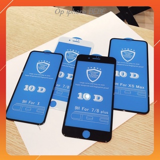 Kính cường lực  10D Full màn 6/6s/6plus/6splus/7/8/7plus/8plus/x/xs/xs max/11/11pro/11promax/12/12pro/12promax-B01
