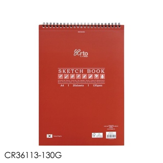 Tập giấy vẽ A4 Arto by campap với 2 định lượng 130gms &amp; 240gms