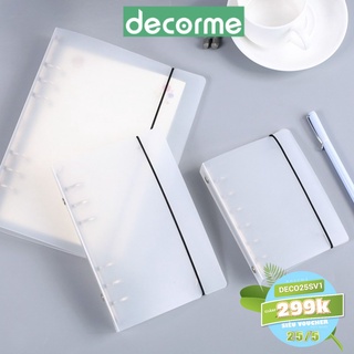 Bìa sổ còng 6 lỗ khổ A6 - A7, phụ kiện sổ bullet journal DecorMe