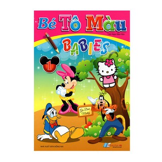 Sách - Bé Tô Màu Babies - Tập 1 - 8935072893453