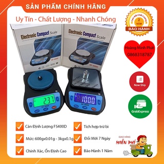 Cân tiểu ly để bàn 600g x 0.01g - 3kg x 0.1g SF-400D,chính xác tới 1% gram