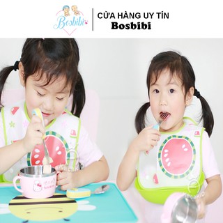 Yếm ăn dặm máng có thể tháo rời - Cho bé 0-3 tuổi