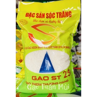 Gạo ST25 Gạo Ngon Nhất Thế Giới (Bao 5ky )