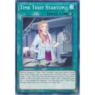 Thẻ bài Yugioh - TCG - Time Thief Startup / IGAS-EN061'