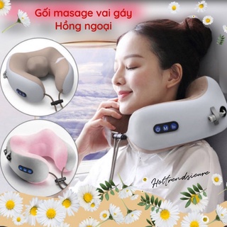 Máy massage vai cổ thông minh mẫu mới 2021 (có ảnh thật và video tự quay)