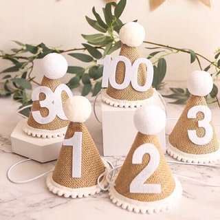 Mũ sinh nhật cho bé phong cách Hàn Quốc kiểu Handmade siêu cute