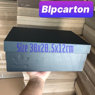 Hộp đựng giày ADIDAS size 30X20.5X12cm FULL ĐEN