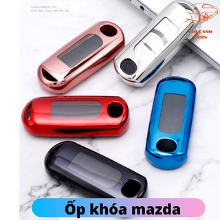 Ốp chìa khóa Mazda 2,3,6,CX5 silicon ôm gọn chìa, bảo vệ vỏ chìa khóa bền đẹp, tránh va đập
