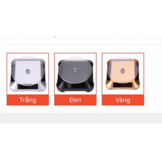Đế xoay trưng bày trang sức màu vàng,màu đen,màu trắng  11cm x 11cm x 5cm