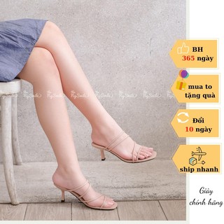 Giày cao gót mũi nhọn 5cm FLASH SALE   - THE NYSMILE - Gót nhọn công sở 5 quai - LILY