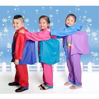 Bộ Quần Áo mưa trẻ em CARO không thấm nước, cho bé từ 9-13 Tuổi