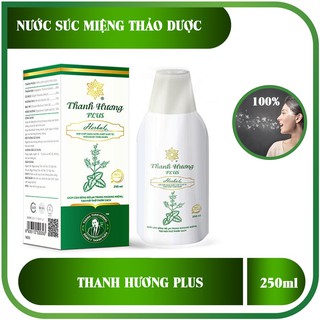 Nước súc miệng thơm miệng Thanh Hương Plus 250ml - NEW