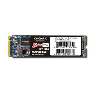 Ổ cứng SSD Kingmax PX3480 256Gb PCIe NVMe Gen 3x4 M2.2280 (Chính hãng Thủy Linh phân phối)
