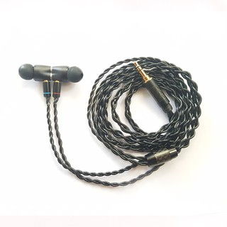Tai nghe DIY chất lượng cao, dây dẫn 4 lõi lớn, Bass tốt, dãi âm rộng, sáng chân cắm MMCX có Micro