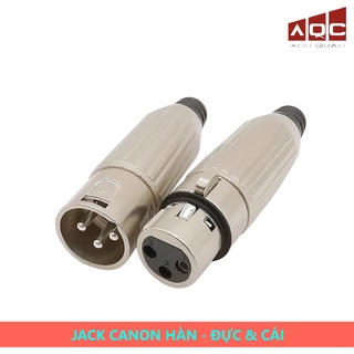 Đầu hàn CANON đực cái - Jack Canon XLR đực và cái HÀNG JSJ Chính Hãng