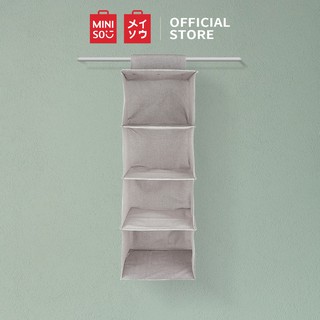 [Mã LIFEHL9 giảm 8% tối đa 100K đơn 250K] Kệ đựng đồ Miniso 4 tầng (Xám)