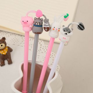 [Mã LIFE1003ALL giảm 10% đơn 50K] [B014] Bút viết bi nước - hình thú dễ thương