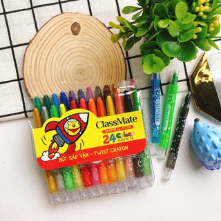 Sáp vặn tô màu 12,18,24 màu Classmate CL-TC101/ 102/ 103