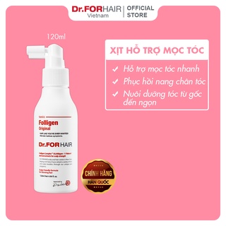 Xịt mọc tóc, tinh chất thảo dược dưỡng tóc Dr.FORHAIR Folligen Tonic 120ml