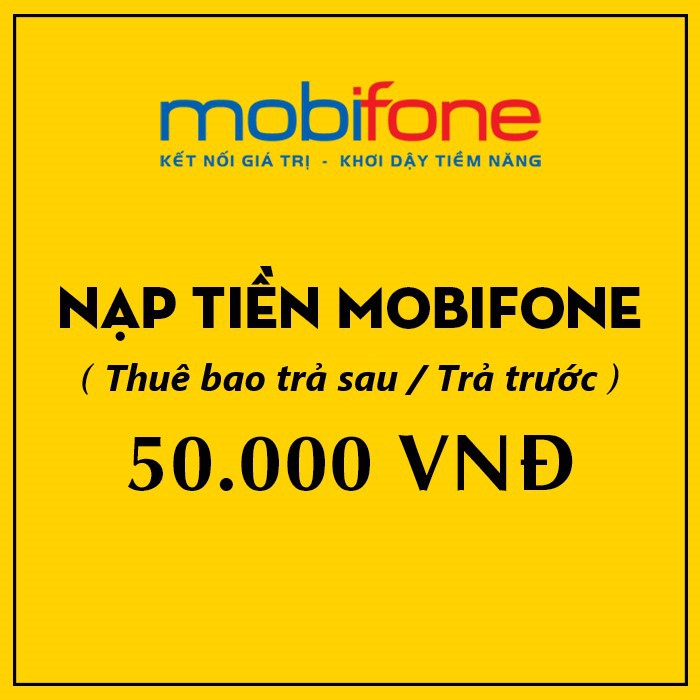 THẺ CÀO MOBIFONE 50K