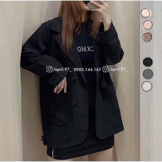 Áo vest 1 lớp 2 túi (ảnh thật/ có sẵn)