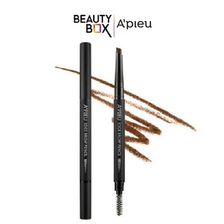 Trang Điểm Chân Mày A'Pieu Edge Brow Pencil (Dark Brown) 0.35g(01/11/2023)