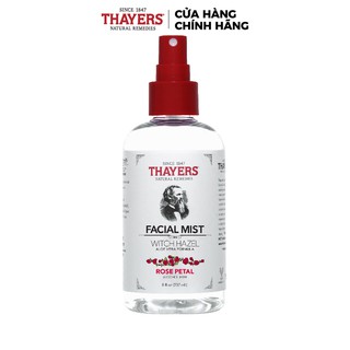 Nước hoa hồng không cồn THAYERS - Hương hoa hồng - Dạng xịt 237ml