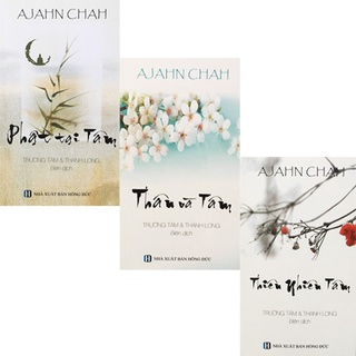 Sách - Bộ 3 Cuốn Sách Thiền Sư Ajahn Chah: Phật Tại Tâm + Thân Và Tâm + Thiên Nhiên Tâm ( Tái Bản 2022 )