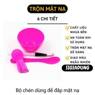 [SGD] Bát trộn mặt nạ - Bộ Dụng Cụ Pha Mặt Nạ Đắp Mặt 4 in 1 3118