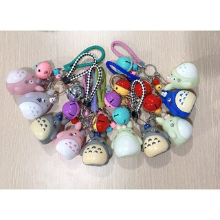 Móc khoá totoro kèm chuông MKC1 móc khoá cute móc khoá dễ thương