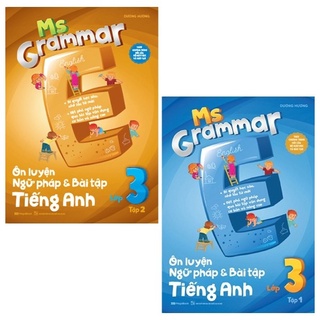 Sách Combo Ms Grammar - Ôn Luyện Ngữ Pháp Và Bài Tập Tiếng Anh Lớp 3: Tập 1 Và 2