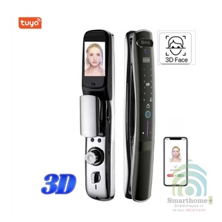 Khóa Cửa Thông Minh Nhận Dạng Khuôn Mặt 3D Wifi Tuya SHP-DL11F5