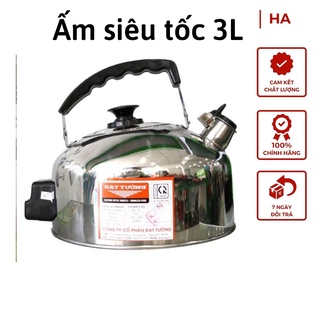 Ấm Đun Nước Siêu Tốc 3L ĐẠT TƯỜNG ĐT-3L Công Suất 1500w Có Còi Báo Khi Sôi, An Toàn Khi Sử Dụng ( Bảo Hành 12 Tháng )