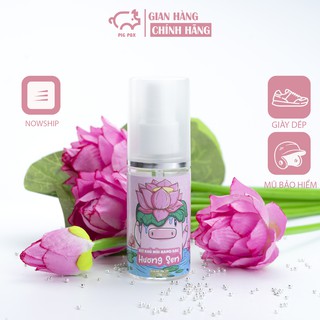 Xịt khử mùi nano bạc PIGPOX hương sen dùng cho giày dép, mũ bảo hiểm, quần áo chai 50ml
