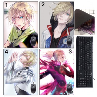 Bàn di chuột lót chuột yuri!!! On lce plisetsky khổ 20x24cm