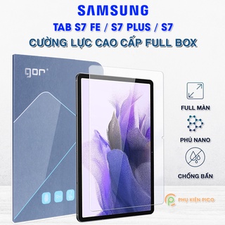 Cường lực samsung tab s7 fe full màn hình chính hãng Gor - Dán màn hình Samsung Galaxy Tab S7 FE