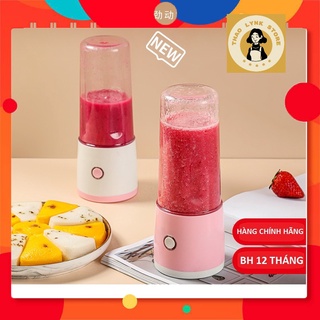 Máy Xay Sinh tố Cầm Tay Mini 400ML, Sử dụng PIN sạc cổng usb tiện dụng. Bảo hành 12 tháng