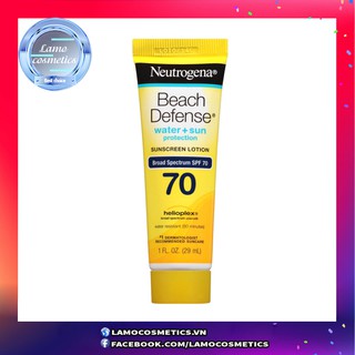 Kem Chống Nắng Neutrogena Beach Defense SPF 70 Tuýp 29ml 5.0 Chính Hãng 100%
