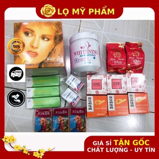 Kem Dưỡng Da ❤ Combo kem dưỡng trắng da cho khách , nguyên liệu, công thức làm kem trộn trắng da