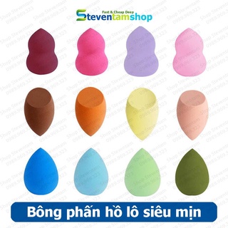 Bông phấn Hồ lô siêu mịn (1 cái)
