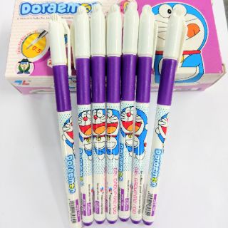 Hộp 20cái bút doraemon - Bút màu tím