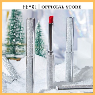 Son Heyxi Matte Matte Son môi vỏ bạc chống thấm nước kiểu dáng sang trọng HS7V2