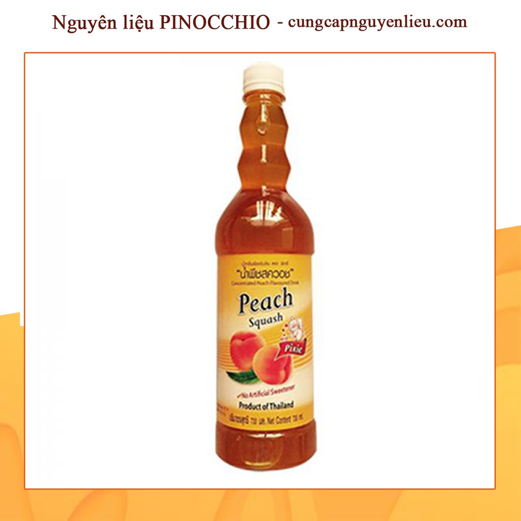 SIRO ĐÀO THÁI LAN PIXIE 730ML